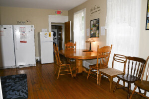 Eubanks House Dining Room and Kitchen